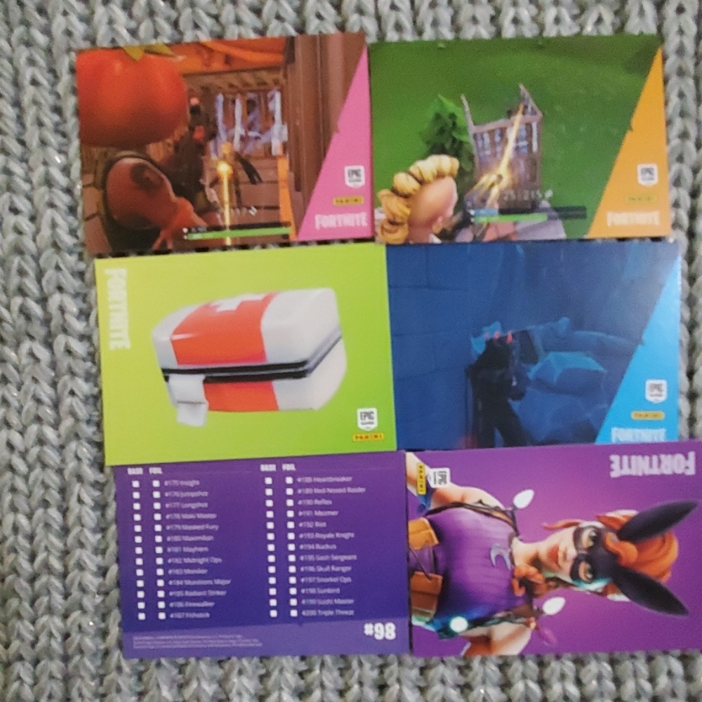 Fortnite trading cards